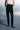 Slim Straight Pants with Belt