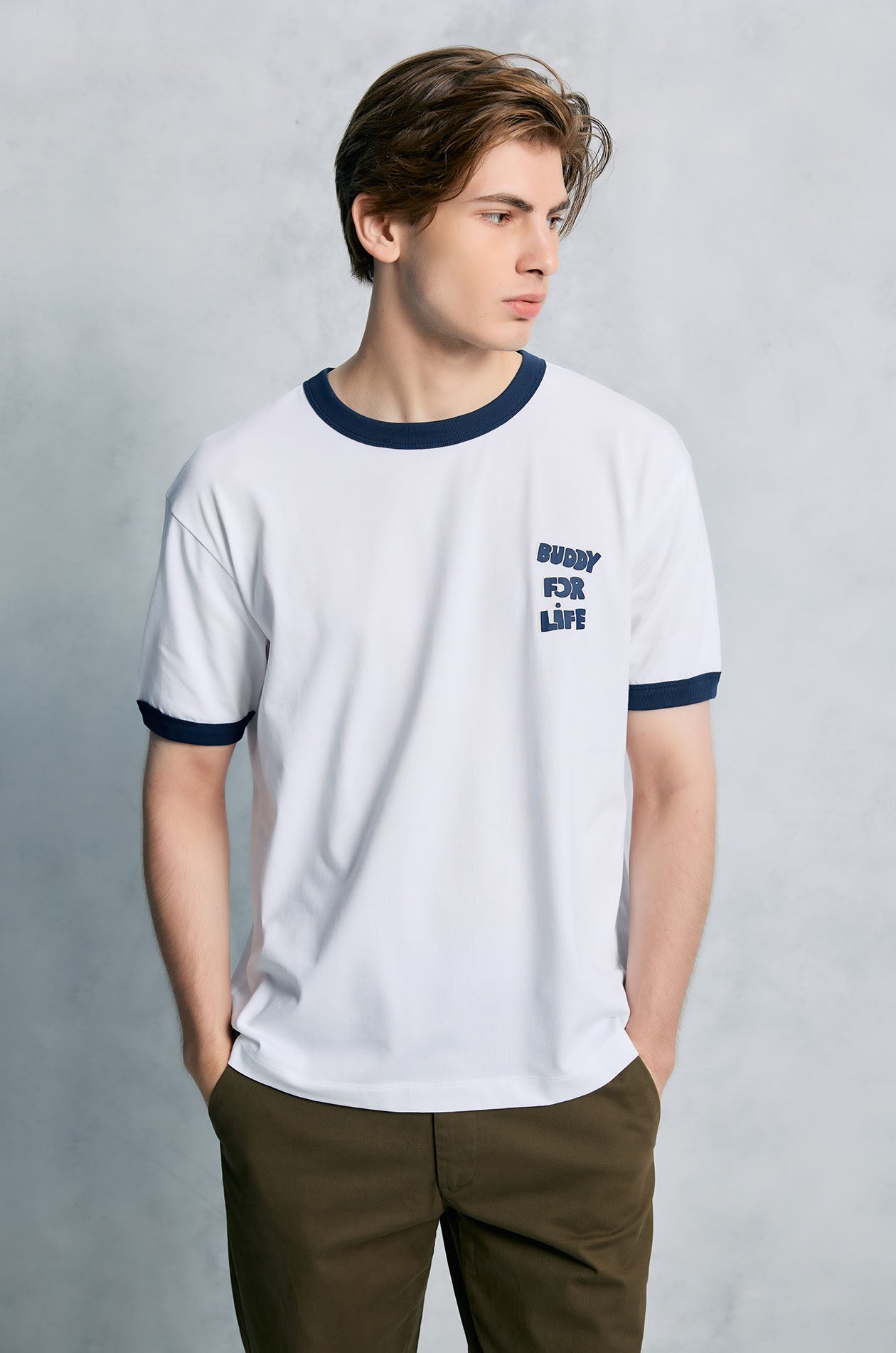 Cat and Dog Ringer T-Shirt
