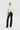 Pinstriped Flared Suit Pants