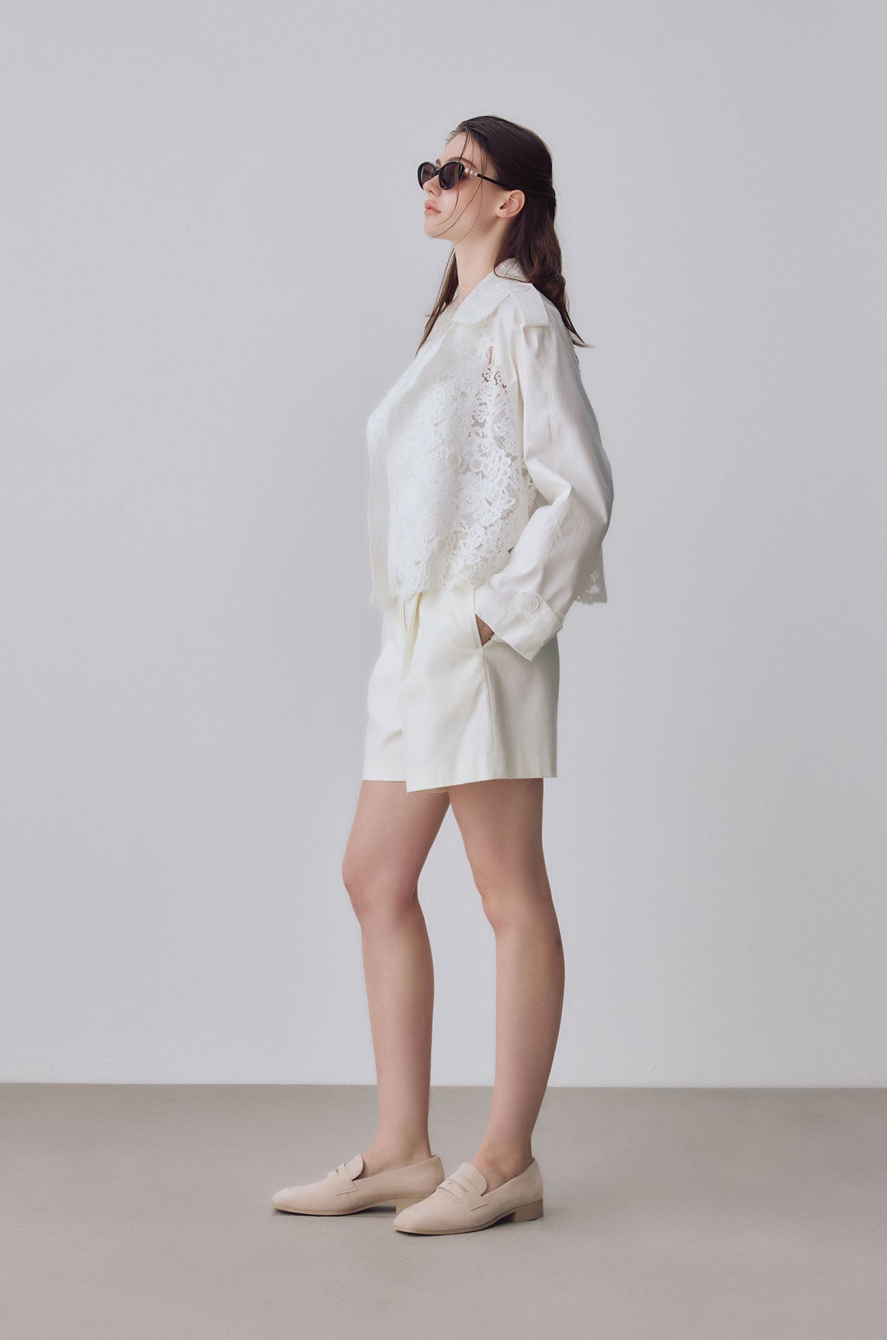 Lace Boxy Jacket