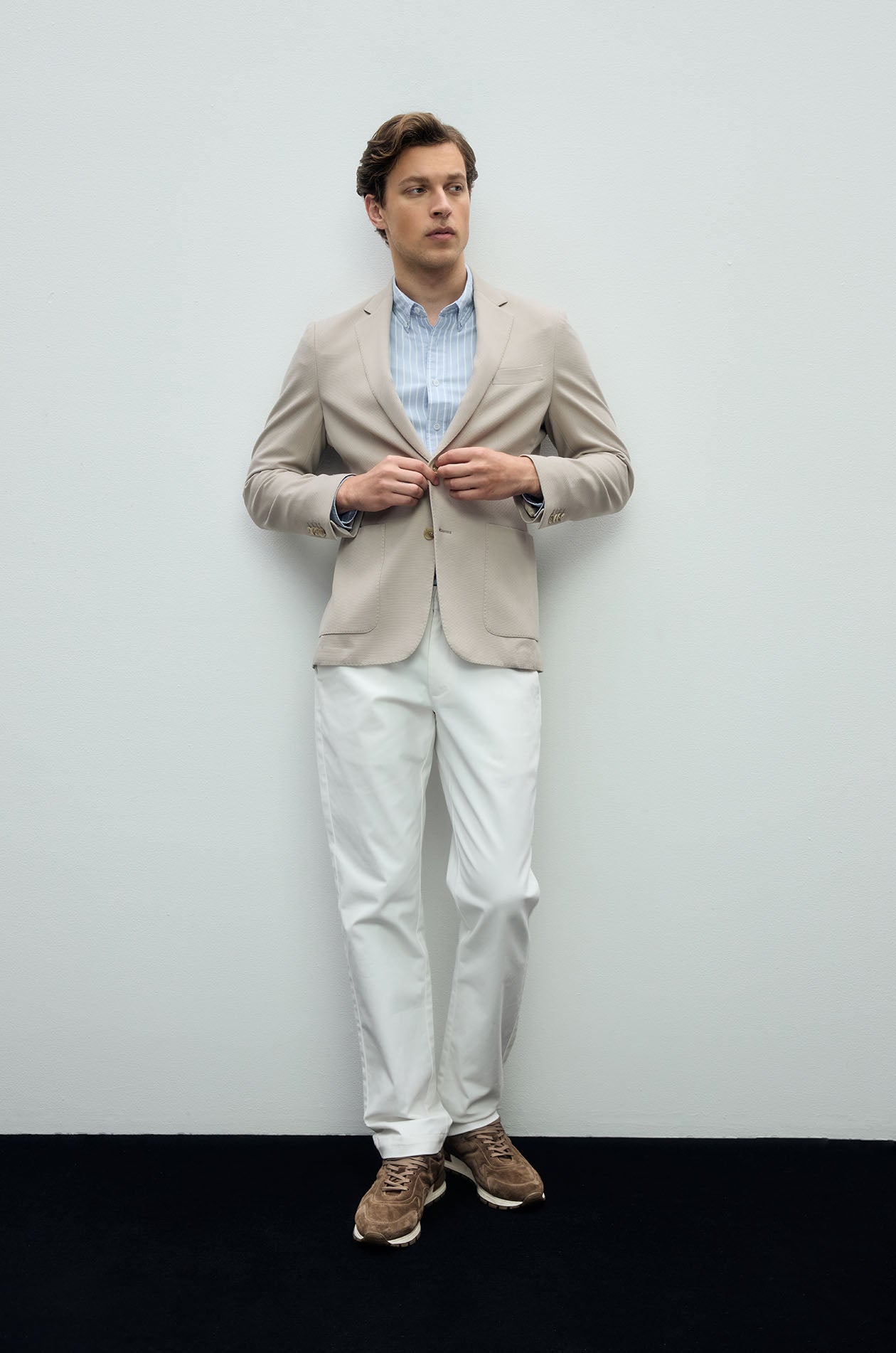 Regular Fit Striped Oxford Shirt