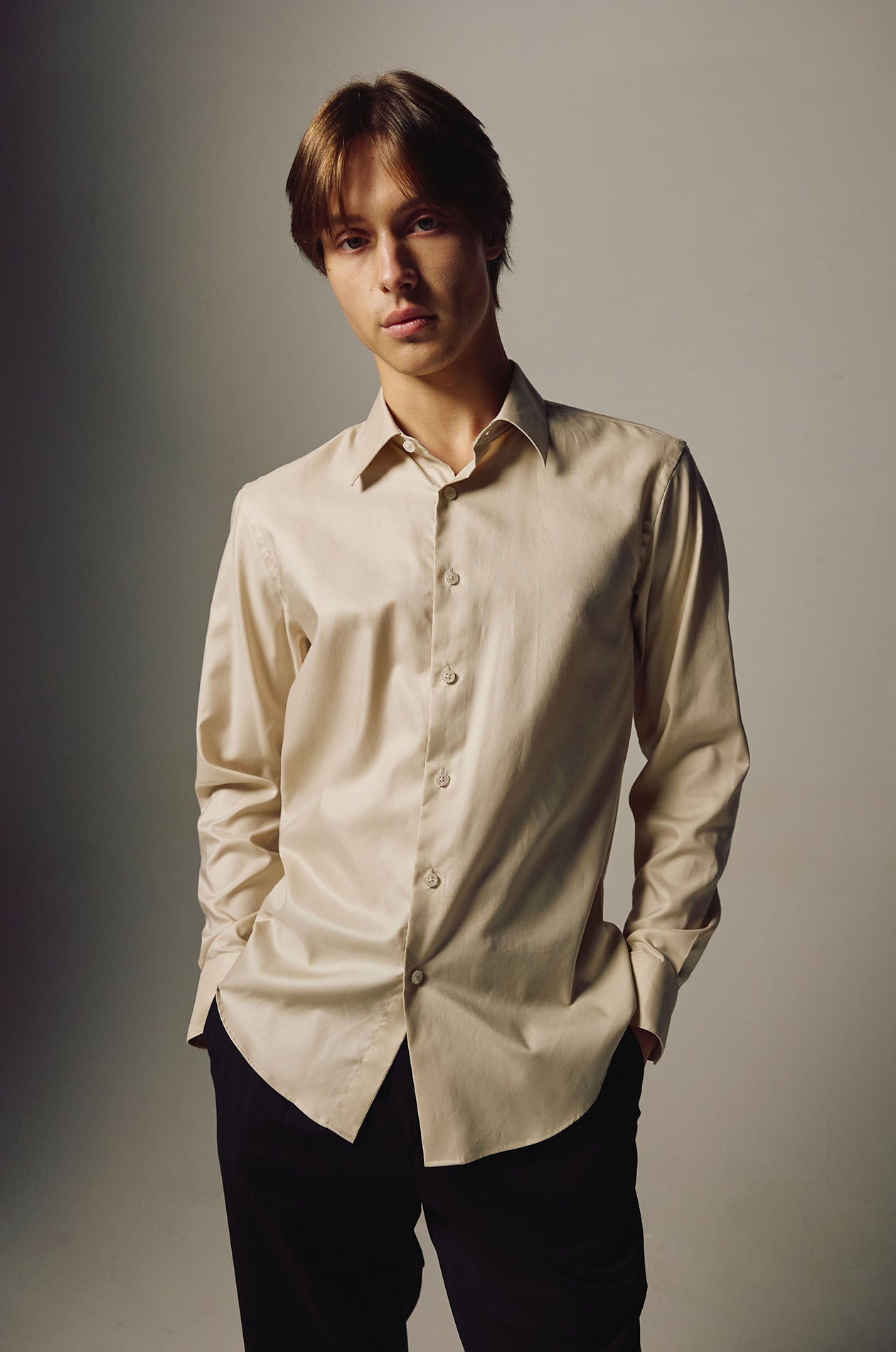 Regular Fit Pinpoint Shirt