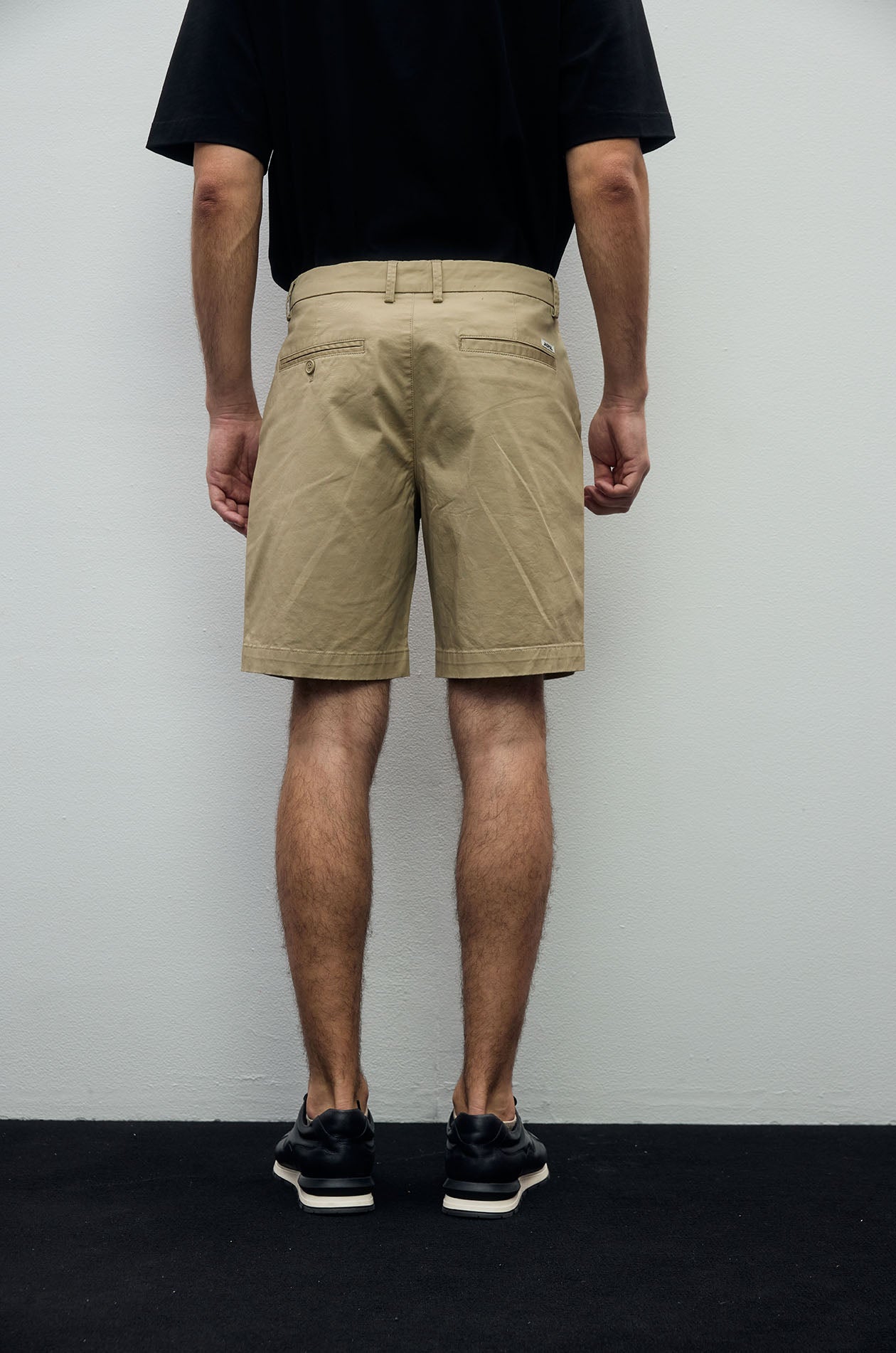 Chino Shorts with Zip Pocket