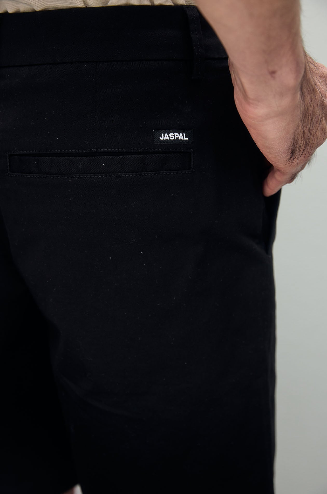 Chino Shorts with Zip Pocket