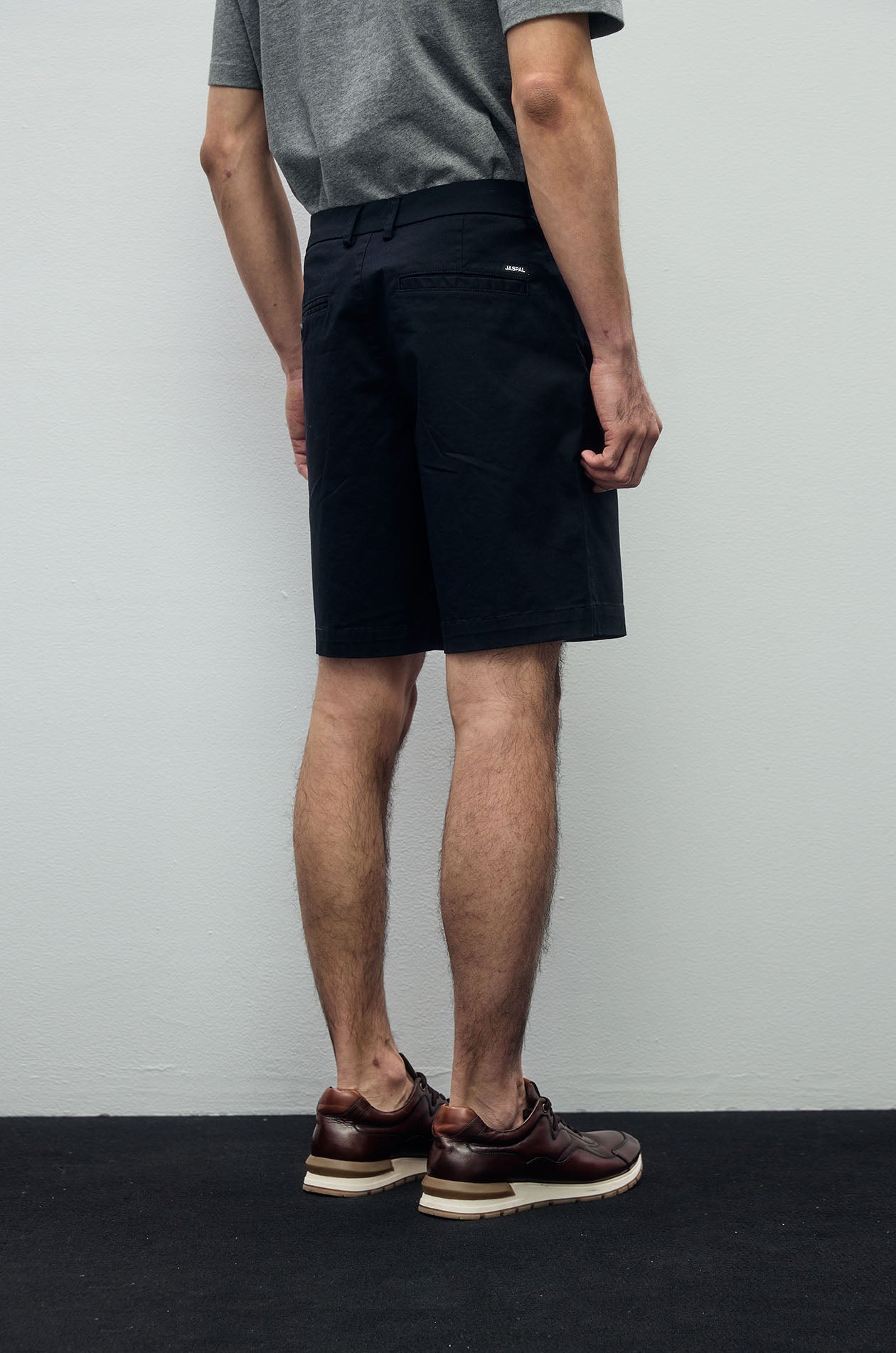 Chino Shorts with Zip Pocket