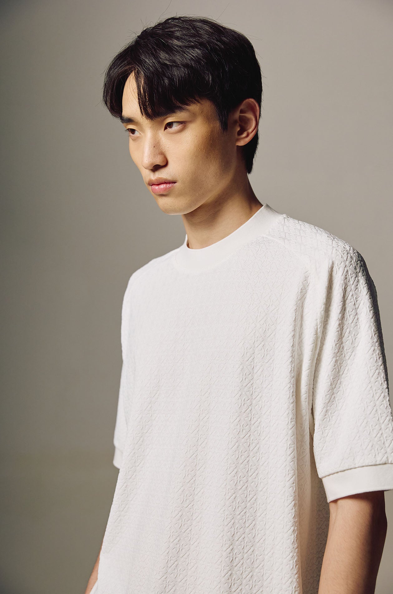 Relax Fit Jacquard Monogram T-Shirt