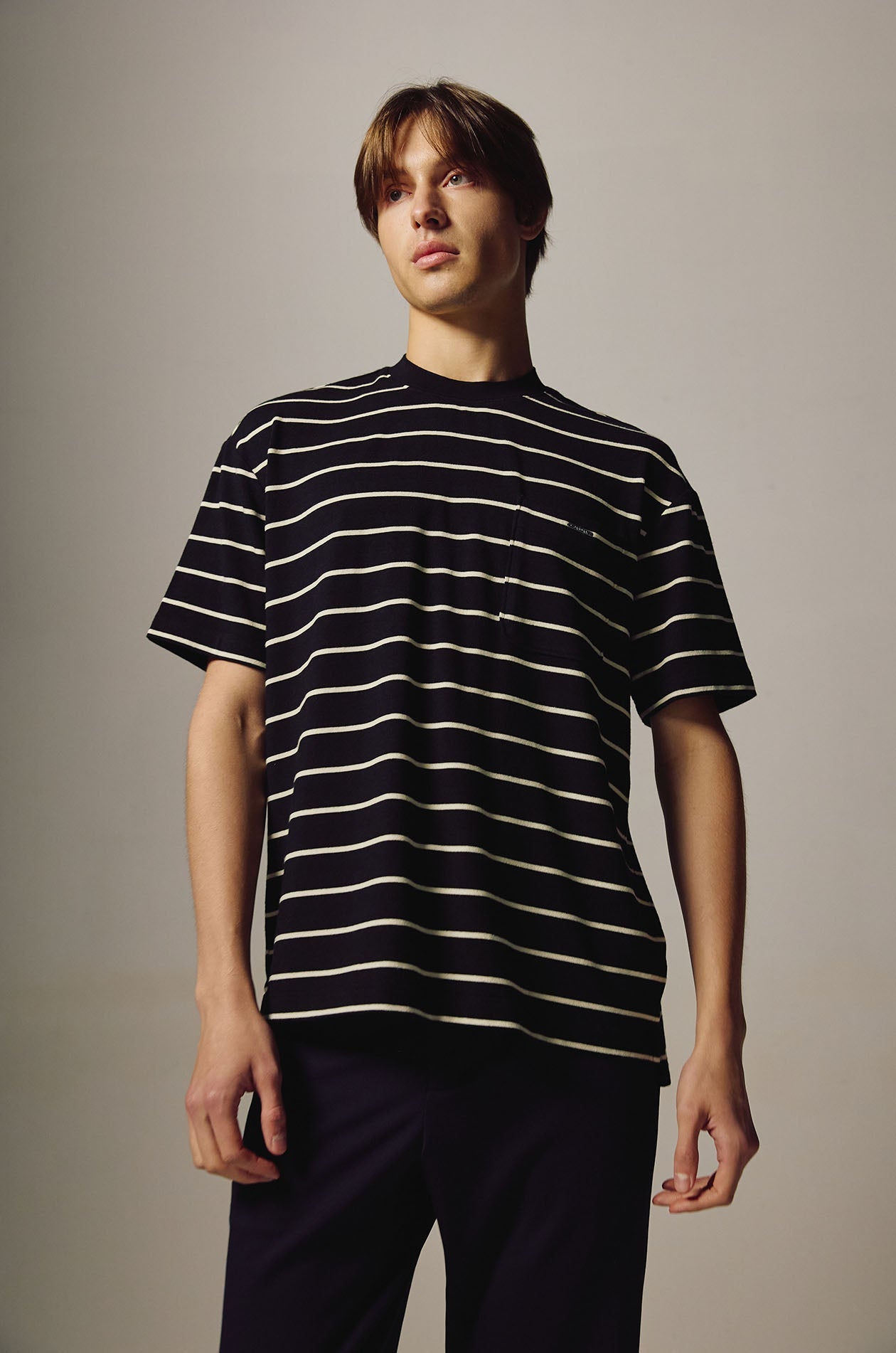 Striped Pocket T-Shirt