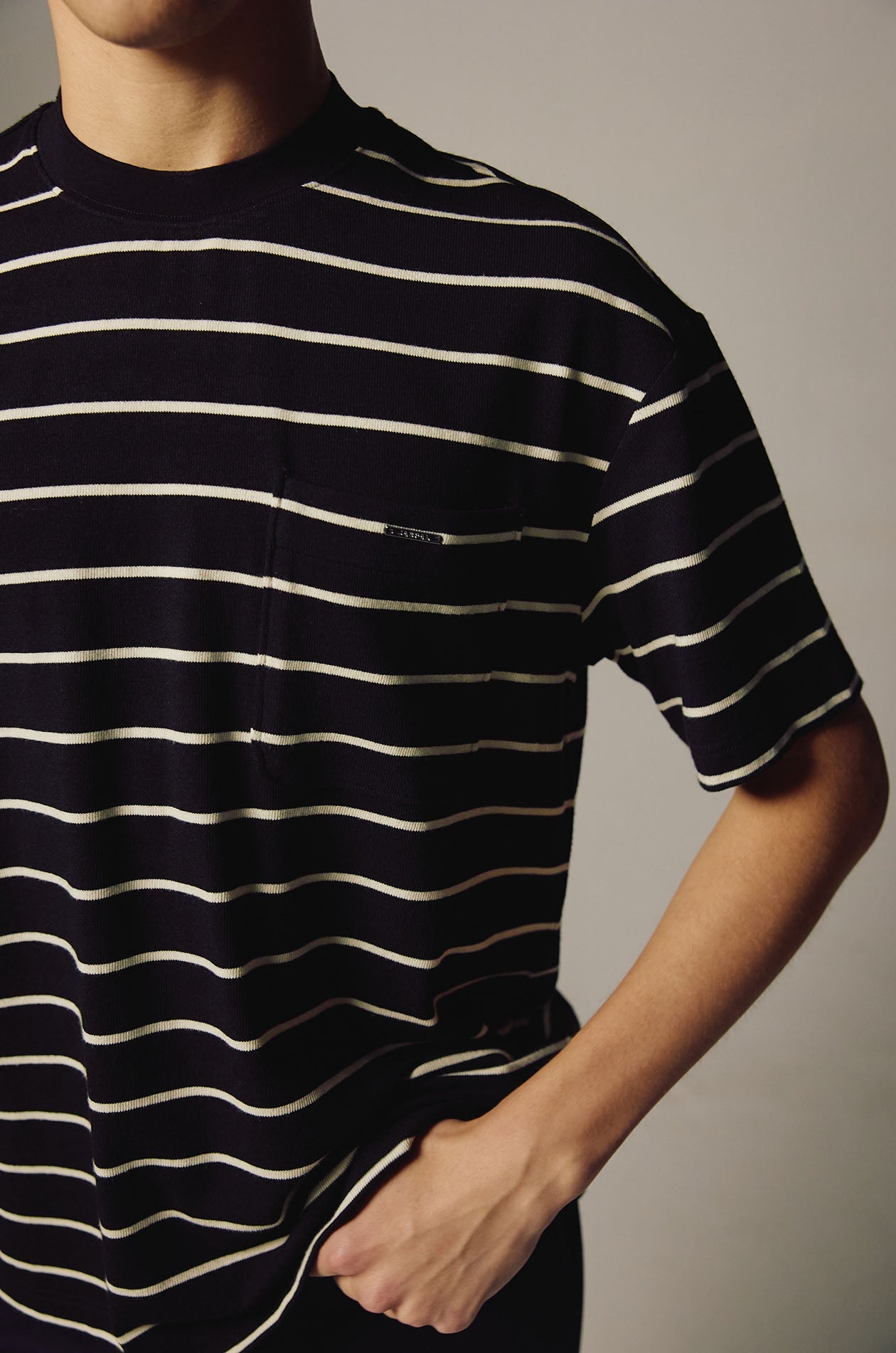 Striped Pocket T-Shirt