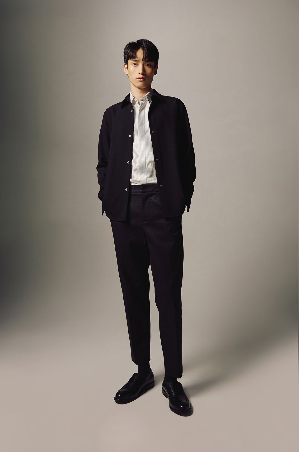 Regular Fit Pinstriped Shirt