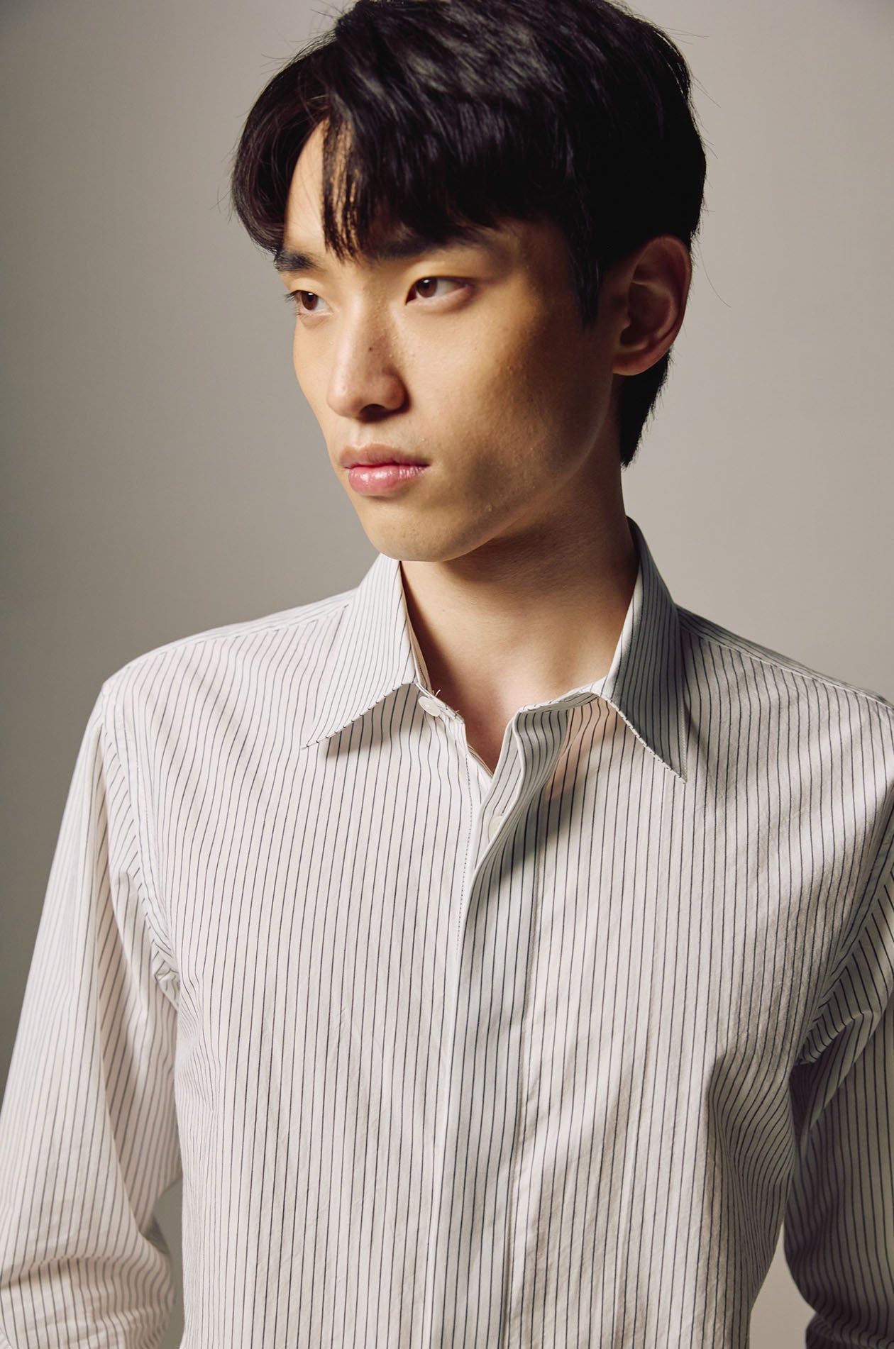Regular Fit Pinstriped Shirt