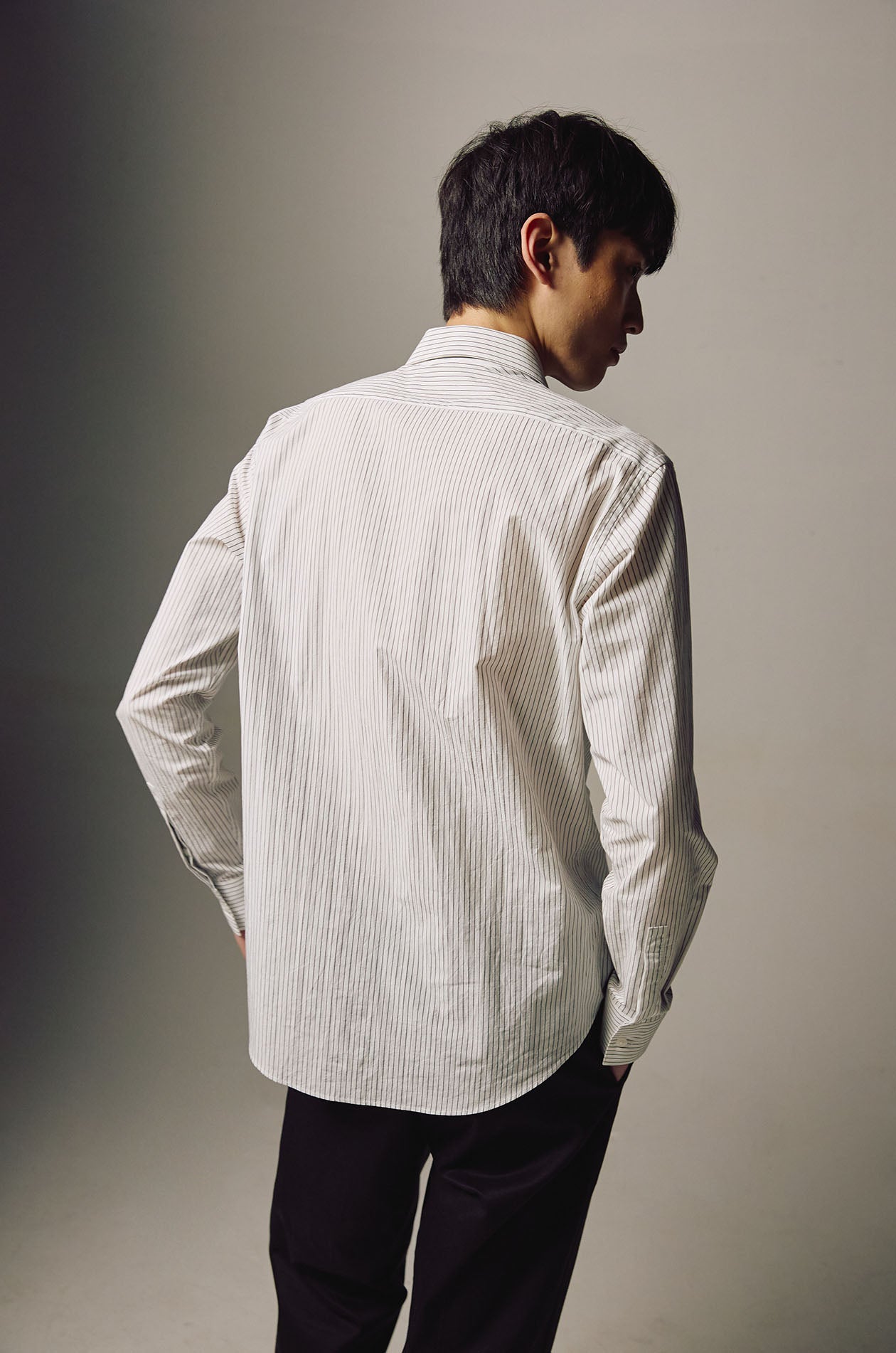 Regular Fit Pinstriped Shirt