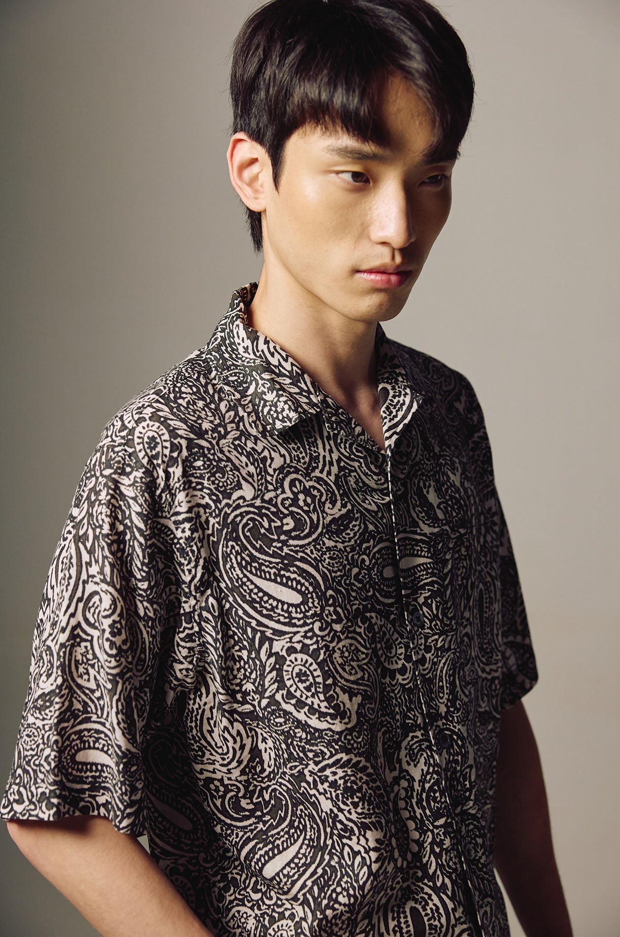 Paisley Print Resort Shirt