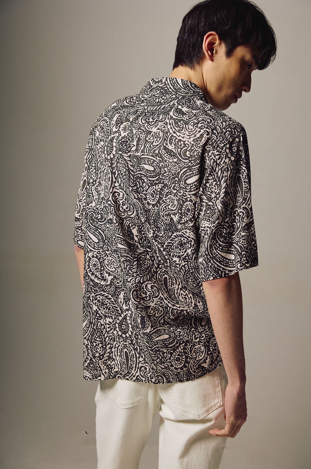 Paisley Print Resort Shirt