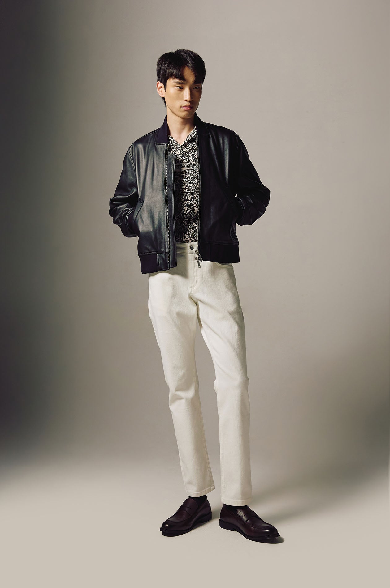 Paisley Print Resort Shirt