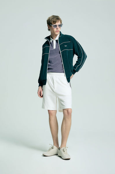 Striped Tape Toweling Polo Shirt – Jaspal Official Store