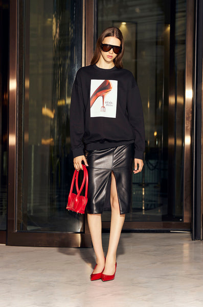 The Devil Wears Prada Poster Print Oversized Sweatshirt – Jaspal