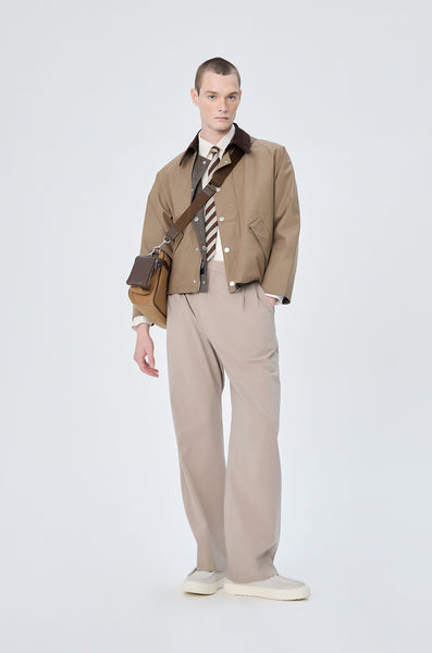 Reversible Blouson Jacket with Corduroy Collar – Jaspal Official Store