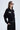 Drop Shoulder Knit Jacket with Rhinestone Bows - Jaspal Official Store
