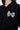 Drop Shoulder Knit Jacket with Rhinestone Bows - Jaspal Official Store